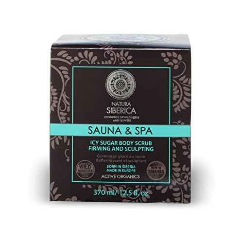 NATURA SIBERICA SAUNA & SPA ICY SUGAR BODY SCRUB SLIMMING 370 ml