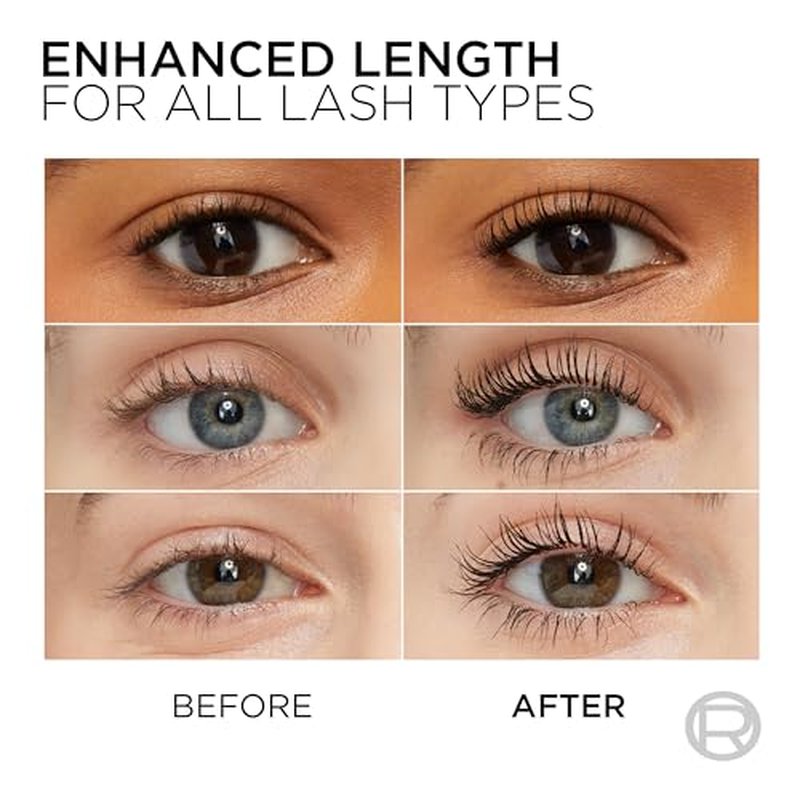 L'Oreal Paris Telescopic Mascara - Blackest Black, 0.27 Fl Oz