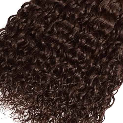 Color 4 Human Hair Bundles Chocolate Brown 22 24 26 Inch Chocolate Brown 4# Deep Wave Bundles Human Hair Extension 12A Unprocessed Soft Sewn In for Black Women with Double Weft