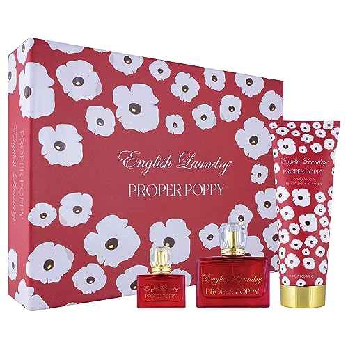 English Laundry Proper Poppy 3.4 fl. oz Eau de Parfum Gift Set for Her