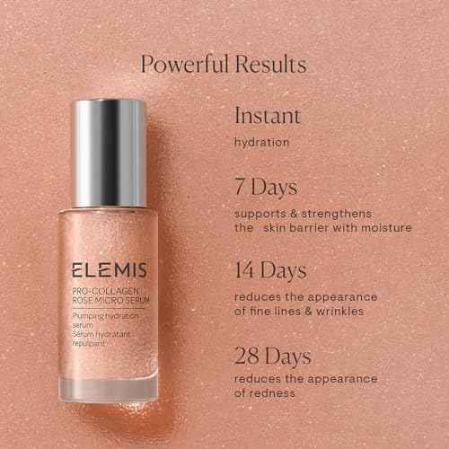 ELEMIS Pro-Collagen Rose Micro Serum | Hydration serum that plumps, soothes, and nourishes your skin while reducing fine lines & wrinkles.