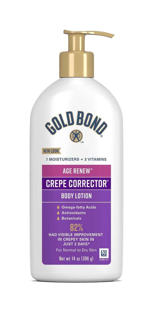 Gold Bond Age Renew Neck & Chest Firming Cream, 2 oz., Clinically Tested Skin Firming Cream & Age Renew Crepe Corrector Body Lotion, Replenishing & Smoothing Formula, 14 oz.
