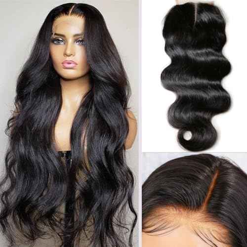 28 Inch 13x6 Lace Front Wigs Human Hair 200 Density Body Wave Lace Front Wigs Human Hair HD Lace Wigs for Women Pre Plucked Frontal with Baby Hair