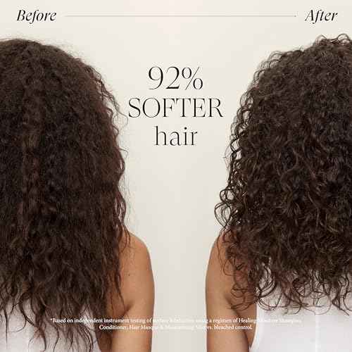 L'ANZA Healing Moisture Shampoo & Conditioner Set, Hydrates & Heals Damaged Hair, Deep Hydration, Softens, Anti-Frizz, Restores Elasticity, Color Safe Anti-Humidity, Strengthening, Hair Care Kit