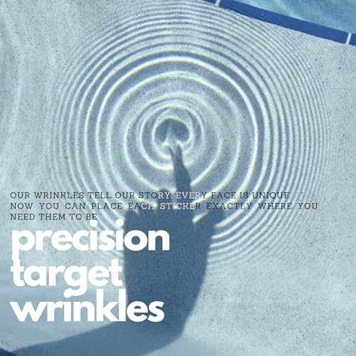 Triangle Wrinkle Patches ? 80 Tapes for Overnight Fine Line Repair
