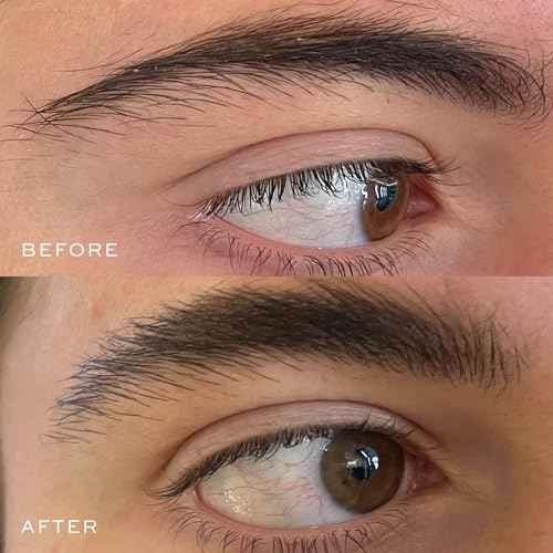 DIME Beauty Eyebrow Enhancing Gel, Clear Eyebrow Gel to Promote Fuller, Thicker, Stronger Brows, 0.20 oz / 6 mL
