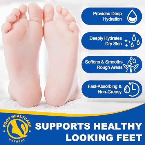 60% Urea Foot Cream Stick with 2% Salicylic Acid, Urea Foot Care Stick & Cream - Moisturizer for Dry, Cracked Skin on Feet, Knees, Elbows & Hands - Hydrates & Repairs Rough Skin 1Pack