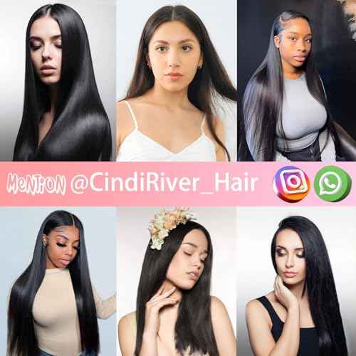 Silky Straight Clip in Hair Extensions Real Human Hair,20 inch 4.24oz Remy Human Natural Hair Clip ins for Women 8pcs Double Weft