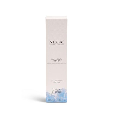 Neom - Real Luxury Body Oil, 24 Pure Essential Oils, Nourishing and Softening, Delicious Scent, 3.38 fl oz