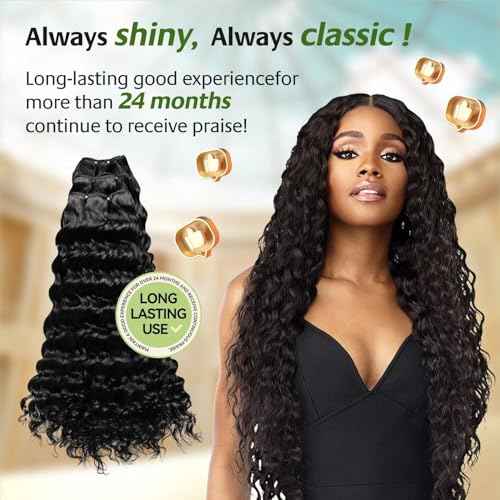 Raw Indian Human Hair Single Bundle,Triple Lifespan Than Regular Virgin Hair,In-Store Quality,Online Price! 100% Raw Indian Hair Bundles Deep Wave Raw Hair Bundles 22 Inch