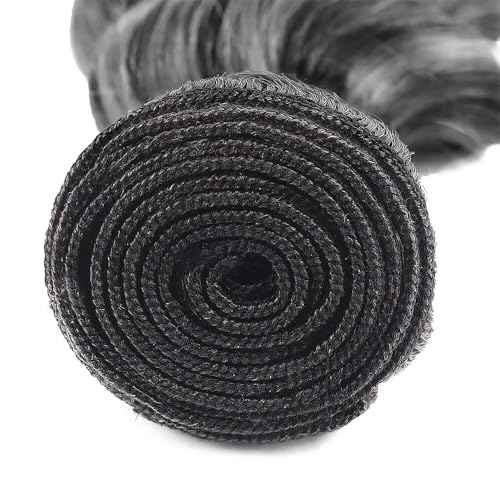 Grey Human Hair Bundles 30 32 34 Inch Body Wave Bundles Human Hair Unprocessed Native Virgin Hair 100/PC 3 Extensions P1B/Grey Color Highlight Dyeing Wet and Wavy Human Hair Extensions for Women