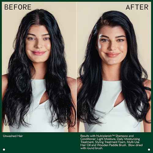 Aveda Nutriplenish Multi-Use Hair Oil | Pre-Shampoo Treatment, Styling, Overnight Oil, Leave-In Treatment | Hydrating Hair Oil | 100% Naturally Derived*, 1 Fl Oz