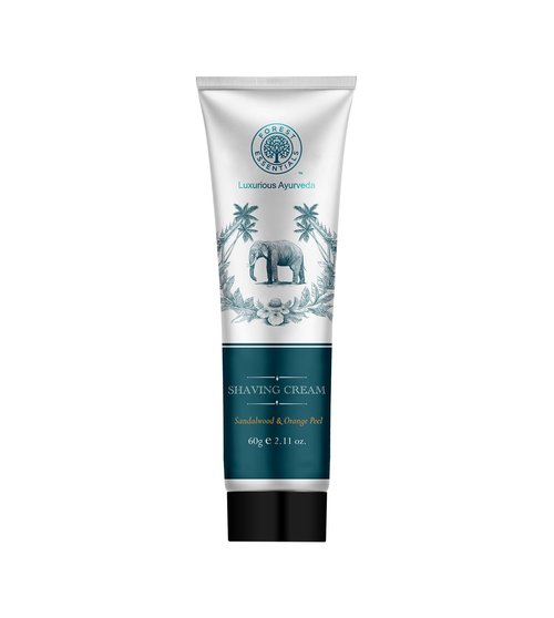 Forest Essentials Shaving Cream Sandalwood & Orange Peel 60g