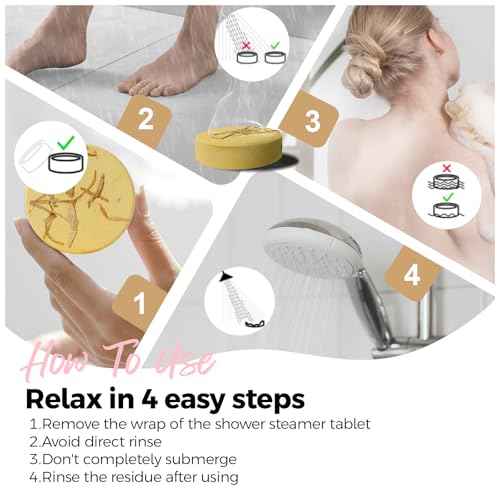 Shower Steamers Aromatherapy Travel Essentials for Women- SWCANDY 8 Pcs Bath Bombs Birthday Gifts for Men, Sister, Shower Bombs Stocking Stuffers Christmas Gifts Fruity