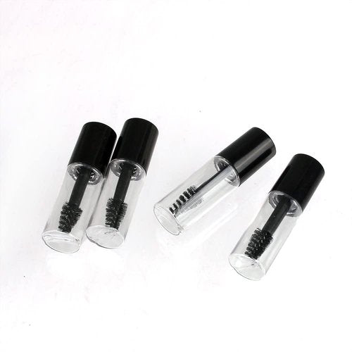 COSIDEA 71 PCS Empty Mini 3ml mascara tubes and wand for castor oil, Small Sample Size Eyelash Growth packing Tube container (71)