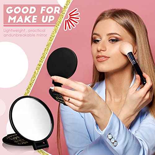 Weysat 48 Pcs Mini Pocket Compact Mirrors Bulk, Sometimes You Forget Your Awesome, Inspirational Gifts for Coworker Employee Guest Positive Affirmation, Small Gifts Bulk for Women, Guests, Christmas