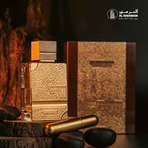 Al Haramain Amber Oud Gold 999.9 - Dubai Edition for Women - 3.33 oz Extrait De Parfum Spray