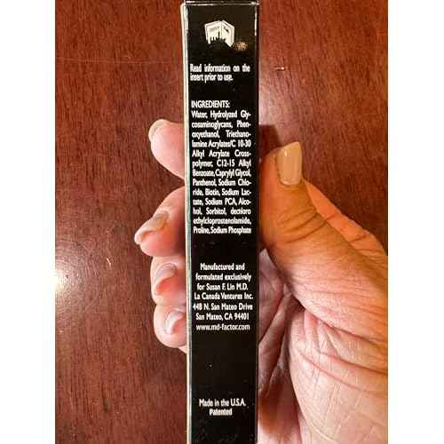 MD Lash Factor Eyelash Conditioner ? 0.1 fl oz, 3-Month Supply ? Daily Lash Serum with Peptides and Biotin for Thicker Lashes