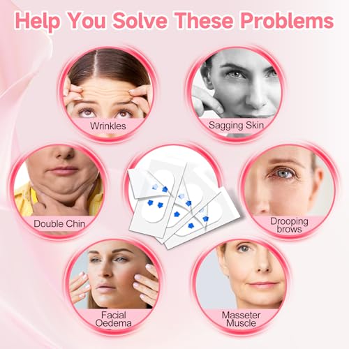 Face Lift Tape, 168PCS Face Tape, Face Lift Tape Invisible, Face Tape Lifting Invisible 8 Hours of Sustained, Perfect Facial Contouring, Visually Create A More Defined Jawline and Cheekbones