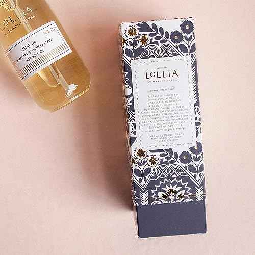 LOLLIA Dream Dry Body Oil, 6.8 Fl. Oz. ? White Tea & Honeysuckle ? Women¡¯s, Scented, Moisturizing, Dry Body Oil for Women, For All Skin Types
