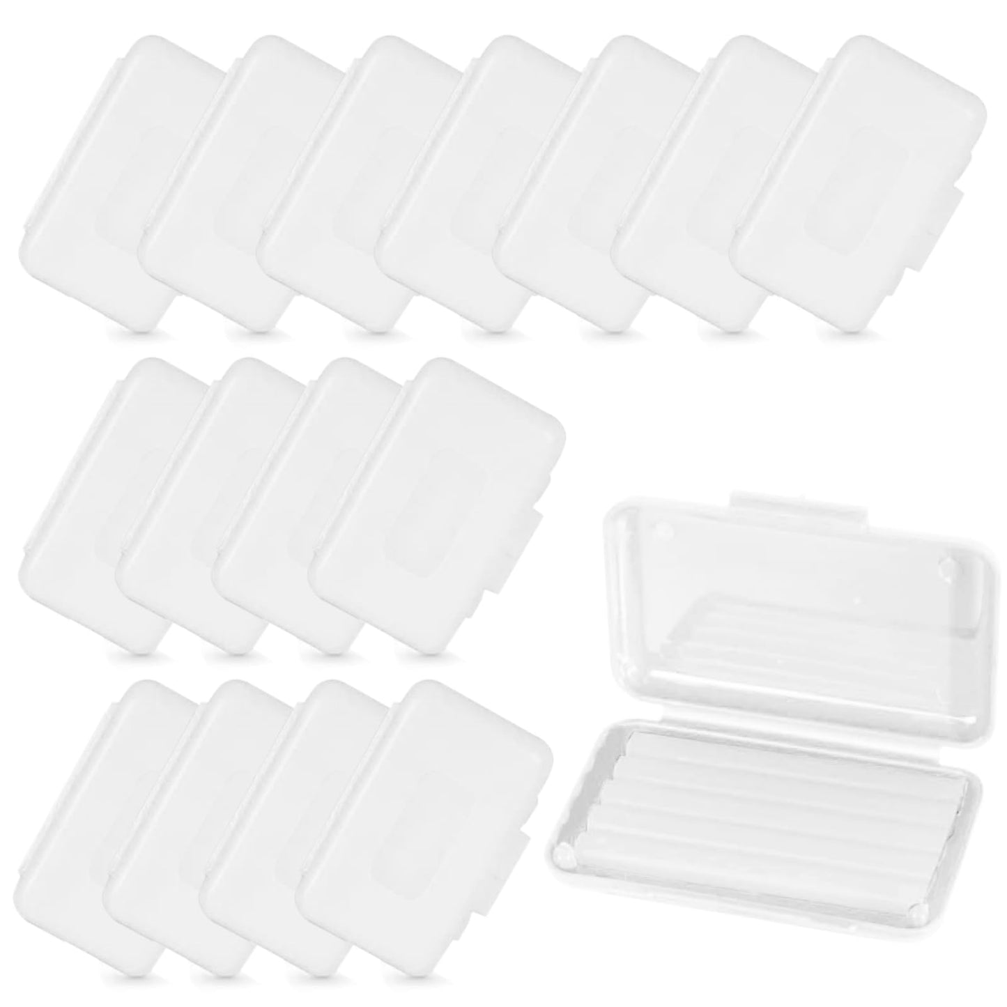 OBTANIM 15 Pack White Braces Wax Dental Care Orthodontic Wax for Braces Wearer