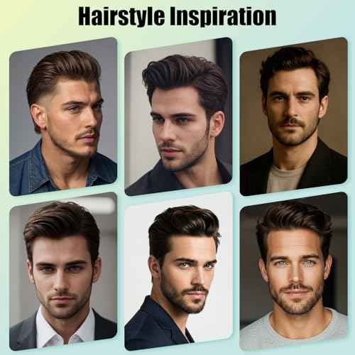 CARA Human Hair Toupee for Men, 8 x 10 inches, Ultra Thin Skin 0.04mm, V-loop, Medium Light Density (2# 8X10 Simple bag packaging)