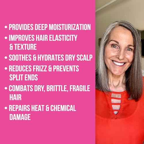Vibriance Shampoo and Conditioner Set - Strengthening Wash Infused with Biotin for Dry, Damaged, Aging Hair - Deeply Hydrating, Moisturizing