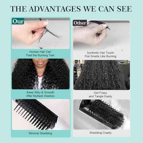 18 18 20 Inch Water Wave Human Hair Bundles Brazilian Virgin Human Hair Bundles 12A Deep Water Wave Bundles 100% Real Human Hair Extensions Natural Black