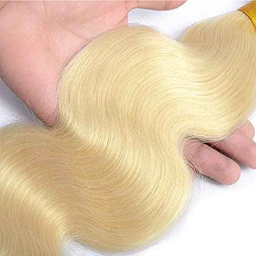 613 Hair Bundle Blonde Body Wave Bundles Human Hair 3 Bundles 24 26 28 Inch Brazilian Virgin Hair 613 Body Wave Bundles Human Hair Extensions