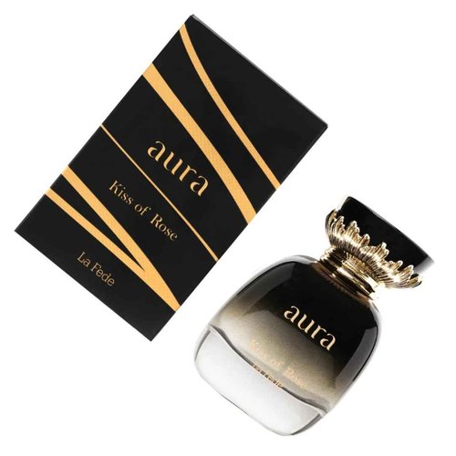 La Fede Aura Kiss Of Rose Arabian Perfume For Women 100ML (3.4 OZ) Eau De Parfum Spray, Long Lasting Perfume Enjoy the Luxurious & Sophisticated Fragrance With Fruity Scent for All Occasions