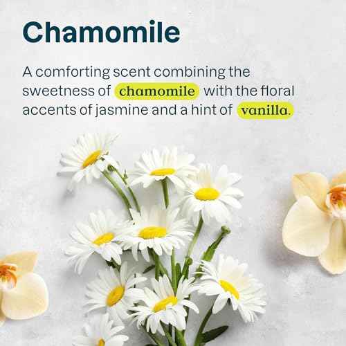 ATTITUDE Hair Shampoo for Sensitive Dry Scalp, EWG Verified, Soothing Oat, For Thin Hair, Naturally Derived Ingredients, Vegan and Plant-Based, Volume and Shine, Chamomile, 16 Fl Oz (Pack of 6)