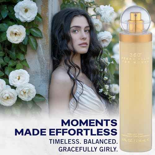 Perry Ellis 360¡Æ Body Spray for Women - Fruity, Floral Body Mist, Perfumes for Women, EDT, Long Lasting Fragrance, Eau De Parfum with Fresh Scent - 8 fl oz