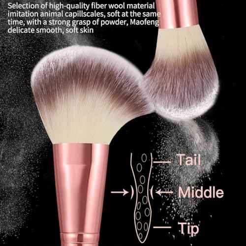 46Pcs Pink Makeup Brushes Set Professional Makeup Kit Multi-functional Makeup Tool Set with Facial Makeup Accessories, Foundation Makeup Brush Kit Eye and Face Make up Brushes & Tools