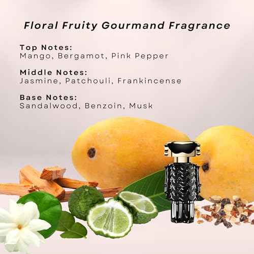 Paco Rabanne Feminine Miniature by Paco Rabanne for Women - 4 Pc EDP Spray Mini Gift Set - 0.17oz Lady Million, 0.2oz Olympea,0.13oz Fame, 0.13oz Fame Parfum Spray