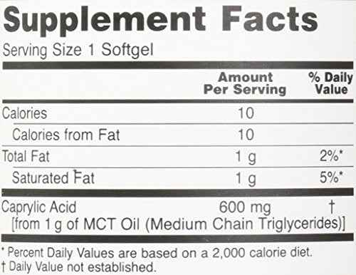 Now Foods, Caprylic Acid, 100 sgels (Pack of 2)