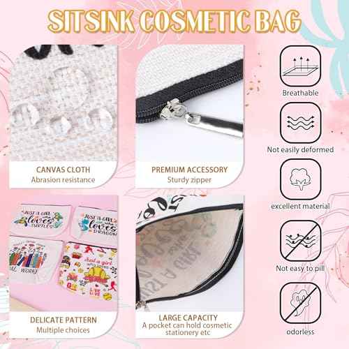 Korean Drama Fan Gifts - Funny Gifts for K-pop Lovers, Small Makeup Bag Korean Stuff Merch Gifts for Women, Korean Accessories Essential Gifts for Friends Besties Birthday Christmas Gifts