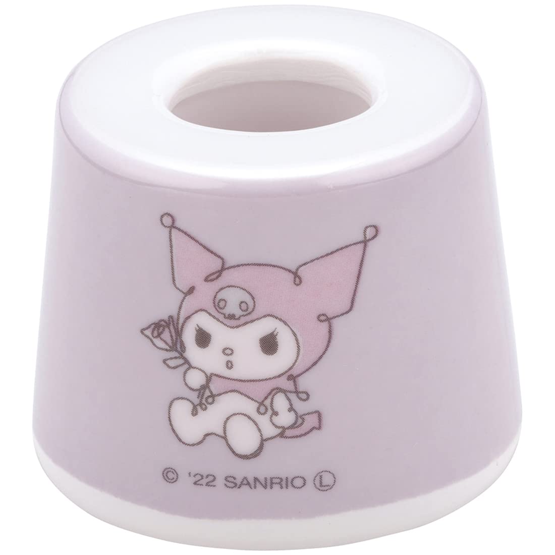 Skater TBST1-A Toothbrush Stand, Toothbrush Holder, Chromi, Line Design, Sanrio