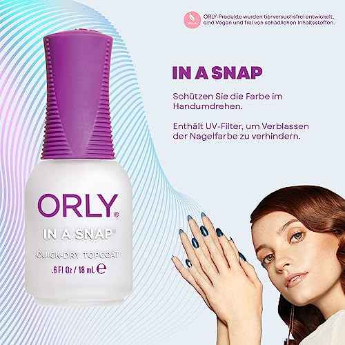 Orly Nail Dryer, Sec'n Dry, 0.6 Ounce (Pack of 2)