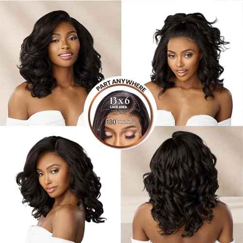 Sensationnel Bare Lace 13X6 Wigs - Unit 12 Lacefrontal Glueless Synthetic 180 Degree Preplucked Hairline (2 DARKBROWN)