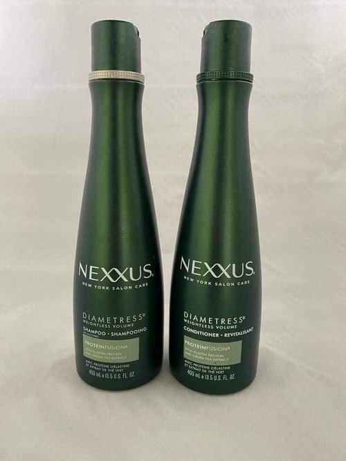 Nexxus Diametress Volumizing Combo Pack, Rebalancing Shampoo + Restoring Conditioner, 13.5 Ounce Each, Packaging May Vary