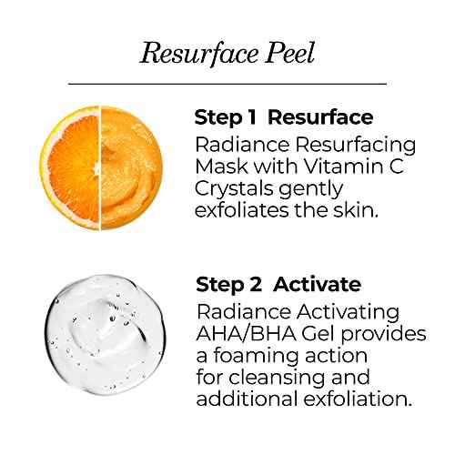 NassifMD Micro-Spa Vitamin C Skin Peel ? AHA BHA Exfoliant with Salicylic Acid