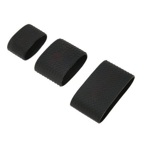 3 Pcs Clipper Protective Sleeve, Clipper Sleeve For Barbers, Barber Grippers Silicone Non Slip Electric Clipper Bands For Baber Tool