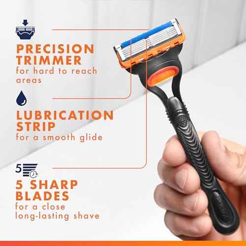 Gillette Fusion5 Men's Razor Blade Refills, 10 Count + Fusion5 ProGlide Razor Blade Refills - 2 Count, Holiday Gifts for Men