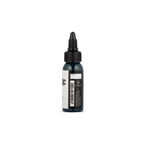 Dynamic Color Co. - Green Color Tattoo Ink, Long Lasting Vivid Color, Sterilized, Made in USA, Since 1990 (1 oz Bottle)