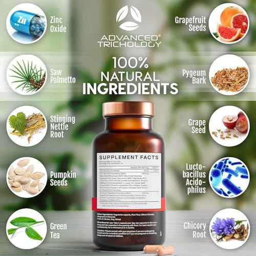 DHT Blocker - Hair Growth Supplement for Genetic Thinning for Men and Women | Approved* by American Hair Loss Association | Guaranteed, Backed by 20 Years of Experience in Hair Loss Treatment Clinics