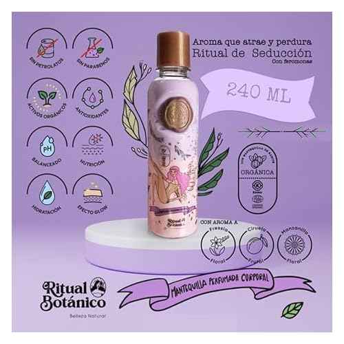 Ritual Botanico Combo Ritual de Seduccion | Mantequilla Corporal 240 ML & Termo Protector 120 ML