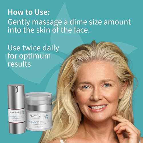 Intensive Moisture Cream for Hydration, Anti-Aging - Featuring Fibroblast Technology for Collagen Boost & Skin Firmness - Reduces Fine Lines & Wrinkles, 1 fl oz