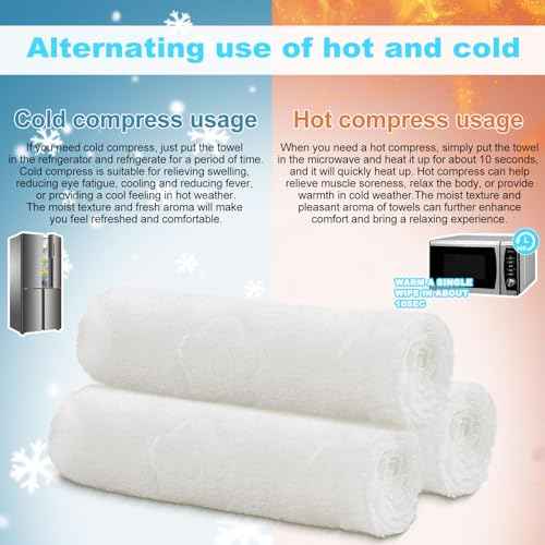 Moist Cotton Towel Bulk Moist Towelettes Individually Wrapped 8.7" x 8.7",White Towel Services,Refreshment Pre Moistened Towels for Travel Sport Party Spa Dentist (1 Count (Pack of 200), Unscented)