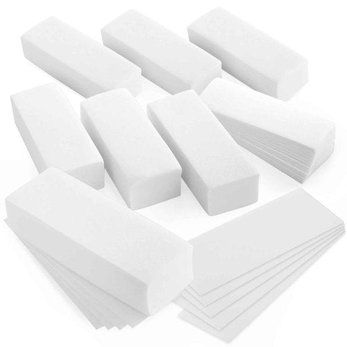 Juvale 800-Pack Wax Strips for Body and Facial Hair Removal - Non-Woven Depilatory Paper Sheets, Customizable Size, Smooth Surface, and Disposable (7.85x2.7 in)