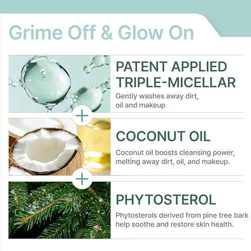 Illiyoon Gentle Deep Facial Cleanser | Low pH Gel-to-Foam Face Wash for Sensitive Skin, Hydrating Gel Cleanser & Daily Makeup Remover, Korean Skincare, 8.45 fl.oz.
